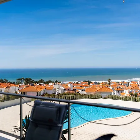 Private Condominium, Pool, Tennis & Sea View By Silver Prop 나자레