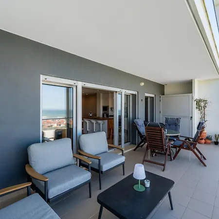 Private Condominium, Pool, Tennis & Sea View By Silver Prop Ναζαρέ