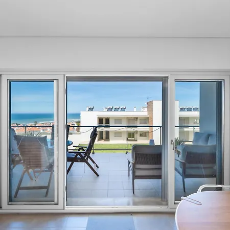 Lägenhet Private Condominium, Pool, Tennis & Sea View By Silver Prop Nazaré